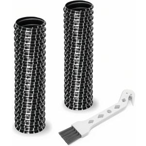 JEDELEOS Lower Hose for Shark Rocket HV300 HV302 HV320 HV321 HV322 Upright Vacuum Cleaner Series, Lower Nozzle Hose Replacement Parts 6" x 1.25" (Pack of 2)