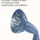 Infiniti PRO by CONAIR Steam Therapy Hair Steamer, Portable Styling Tool with 7-Inch Diffuser Attachment, 30-Second Heat-Up, Penetrating Steam for Detangling, Reshaping, and Volumizing Curls, Blue