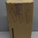 BAYKA White Floating Shelves for Wall  Rustic Wood Wall Shelves with Metal Brackets for Bathroom, Bedroom, Kitchen, or Living Room Decor Organization  Set of 3, Sturdy Storage with 22lb Capacity (15.7inches, C. White - Modern Minimalist Style)