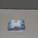 LaRibbons Christmas Wired Ribbon 2.5 inch Double Faced Blue Snowflakes and Striped Christmas Ribbon for Tree Garland, Wreath Bow, Xmas Crafts Decorations, 2 Rolls 10 Yards Total