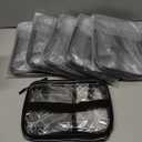 BEBOAN 6 pack Toy Storage Bags Black