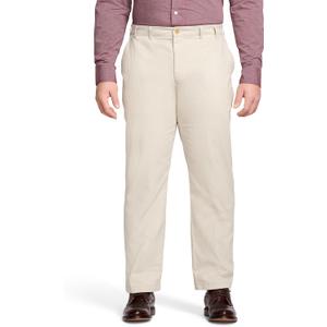 IZOD Men's Big and Tall Performance Stretch Flat Front Pant (44W x 34L, Warm Pearl)
