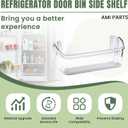AMI PARTS 240363702 Refrigerator Door Shelf Bin Fit for Frigidaire, Kenmore Refrigerator - Replaces 240363704, 240363705, 240363708, AP2116106, PS430207
