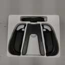 JSAUX Non-Slip Ergonomic Charging Grip for Switch 2, Magnetic Grip Controller Compatible with Switch 2 JoyPads, Play While Charging with LED Indicator & 1.5m/4.9ft Charger CableBlack