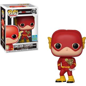 Funko Pop! Big Bang Theory: Sheldon Cooper As The Flash #833 - Shared SDCC Excl.