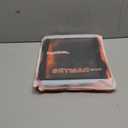 SEYMAC stock Case for iPad (A16) 11th/10th Generation 11''/10.9'' 2025/2022, Full-Body Drop Protection Case with Screen Protector &360 Rotate Hand Strap/Stand, Black+Orange