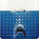 Bathtub Mat Non Slip, Shark Square Bath tub Mat Shower Floor Mat with Suction Cups for Adults Kids Elderly 21 X 21 Inch