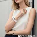V.R.HOPE Resin Watch Band Compatible with Apple Watch Band for Women 38mm 40mm 41mm 42mm Starlight Fashion Lightweight Bracelet Strap for iWatch Series 11/10/9/8/7/6/5/4/3/2/1/SE3(Creamy Starlight)