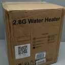 2.65 Gallon Electric Mini Tank Water Heater, 110V 1500W Point of Use On Demand Under Sink Instant Hot Water Heater for Home Kichen Bathroom