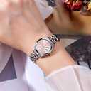 Women's Bracelet Watch Stainless Steel Quartz Watch Luminous Waterproof Watch Business Watches for Women