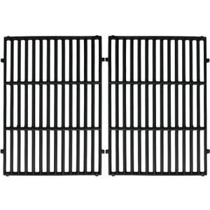 JCLMER Genesis II Grill Grate Replacement Parts for Genesis ii E-310/S-310, ii E-325, ii E-335/S-335, ii SE-335/SE-310, Cast Iron 66095 Cooking Grates for Genesis II LX 300 Series, Weber 66802,66805