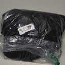 Pureegg Spandex Arch Backdrop Cover – 7.2FT & 6.0FT Black Stretchy Backdrop Sleeve for Metal Arch Stand, Wrinkle-Resistant Fabric Cover for Wedding, Birthday, Party & Graduation Balloon Décor