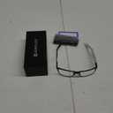 ANYLUV Blue Light Blocking Glasses Men Computer Gaming Glasses Lightweight Al-Mg Metal Anti Eyestrain Eye Protection (A1- Black(everyday Protection))