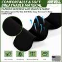 WarBull Belly Band Holster for Men Women, Concealed Carry Holster with Zip Pocket and Removable Pouches, Breathable Neoprene Gun Holster Fits for Glock Ruger S&W M&P Most Pistols and Revolvers