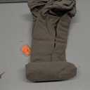 JefDiee Inflatable Travel Pillow, Airplane Neck Pillow Comfortably Supports Head and Chin for Airplanes, Trains, Cars Office Napping on The Tray Table (Grey) (Medium)