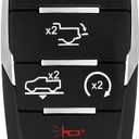 Replacement for 2019-2024 Dodge Ram 1500 Pickup Key Fob Remote Control OHT-4882056 6 Buttons 433.92MHz