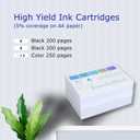 35 36 Ink Cartridges Replacement for Canon PGI-35 Black CLI-36 Color Ink Cartridge PGI35 CLI36 Ink to Work with PIXMA iP100 TR160, PIXUS Mini260 320 Printer (2 Black, 1 Tri-Color, 3 Pack)