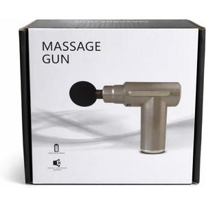 Mini Portable Massage Gun with 4 Heads, USB Rechargeable, Quiet Brushless Motor, Durable and Lightweight Design for Full Body