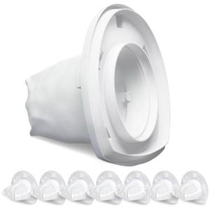 8 Pcs Reusable Black and Decker Handheld Vacuum Filter Replacement - Washable & Reusable VF110 Filter Compatible with (CHV9610, CHV1210, CHV1410, CHV1410B, CHV1410L, CHV1510)