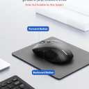 TECKNET Wireless Mouse for Laptop, 2.4G Ergonomic Optical Mouse Silent Bluetooth Mouse(BT5.0) 4000DPI Adjust, Computer Portable PC Quiet Mice with USB-A Receiver & 6 Buttons for Mac, 18 Months Battery