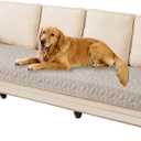 Ameritex Waterproof Pet Bed Cover Anti-Slip Dog Bed Blanket for Sofa and Furniture Waterproof New Pattern Design (Khaki, 30x90 Inch (Pack of 1))