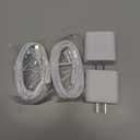 Fast Charger USB C Charger iPhone Type C Charger, 10 FT USB C to USB C Cable Fast Charging Cord 45W Phone Chargers iPhone USBC Charger Block for iPhone 17 Air/ 17 Pro/ 17 Pro Max/ 16 15 Pro Max/ iPad Pro