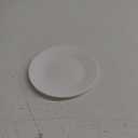 Corelle Vitrelle 6.75" Salad Appetizer Plate Set, Triple Layer Glass and Chip Resistant, Lightweight Round Plates, 1-Piece Winter Frost White