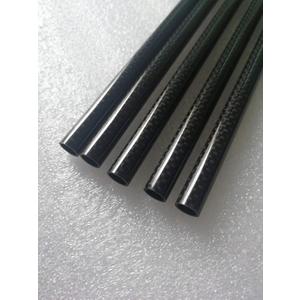 Carbon Fiber Tubes 6mm x 8mm x 430mm 2PC 3K Roll Wrapped Carbon Fiber Pipes for Quadcopter Multicoptor Frame Body Landing Gear 3D Printer Glossy Surface