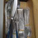 BEWOS 60 Piece Silverware Set - Stainless Steel Silverware Sets for 12 Include Spoon, Forks, Knives, Mirror Polished Flatware Set for Home, Kitchen, Restaurant, Dishwasher Safe