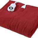 Eddie Bauer - Throw Blanket, Soft & Plush Heated Blanket, Cozy Fleece Bedding with Sherpa Reverse, 5 Heat Setting, Flag (50" x 60")