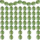 Meanplan 100 Pcs Link Balloon Quick Linking Latex Connected Balloons Linkable for Easter Wedding Independence Day Birthday Party Decoration(10 Inch,Vintage Eucalyptus Green)