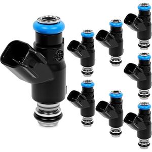 Fuel Injectors Set of 8 Compatible with Chevy 2010-2017 Express Silverado Suburban Fuel Injector Replacement for GMC Savana Yukon Sierra Express Rainier Replace 12613411
