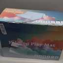 Fshibila Baby Playpen Mat, 74" × 50“ Baby Play Mat for Floor, Baby Playmat for Playpen, Thick Ultra Soft Playpen Mat for Playing or Crawling, Provides Cushioning, Double-Sided Pattern (0.4" Thick)