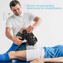 Hinged Knee Brace with Shoulder Strap Post-Op Knee Brace for ACL, One Size