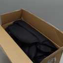 Skechers Seat Covers, Premium Breathable Polyester Car Seat Covers, Car Seat Covers Full Set Airbag Compatible, Automotive Comfort for Most Cars, Vans, Trucks, SUVs (Full Set, Black)