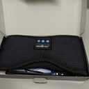 MUSICOZY Sleep Headphones, Bluetooth Sleeping Mask Headband Headphones Eye Mask, Wireless Music Earbuds Earphones with HD Ultra-Thin Stereo Speakers for Side Sleepers Men Women