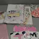 Moo Moo Im Two Birthday Decorations Girl, 2nd Birthday Decorations for Girl, Cow Theme Backdrop Balloon Banner Cake Toppers Boxes Cutout Crown Poster for Girls Two Years Old Party Supplies