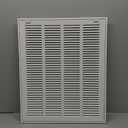 Howeall 16"W x 20"H [Duct Opening Size] Steel Return Air Filter Grille - Removable Face/Door for 1 inch Filters -HVAC Vent Cover Grill - White [Outer Dimensions: 18 5/8"W X 22 5/8"H]