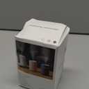 Portable Mini Humidifier, Colorful, Cool Mist, USB Powered. Perfect for Bedroom, Office & Car (300ml, White)