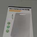 Titanium Cutting Board - New Upgrade 100% Pure Titanium Cutting Boards for Kitchen Double Sided Non Toxic Titanware Cutting Board,Hygiene Durable Dishwasher Safe Chopping Board (12"L x 9"W)