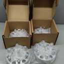 4pcs 2" Inch 6x5.5 to 6x5.5 Wheel Spacers Adapters 14x1.5 Studs 6x139.7 for 6 Lug for GMC for Yukon/Yukon Xl/Sierra 1500, for Chevrolet for K1500/Express 1500, for Cadillac for Escalade