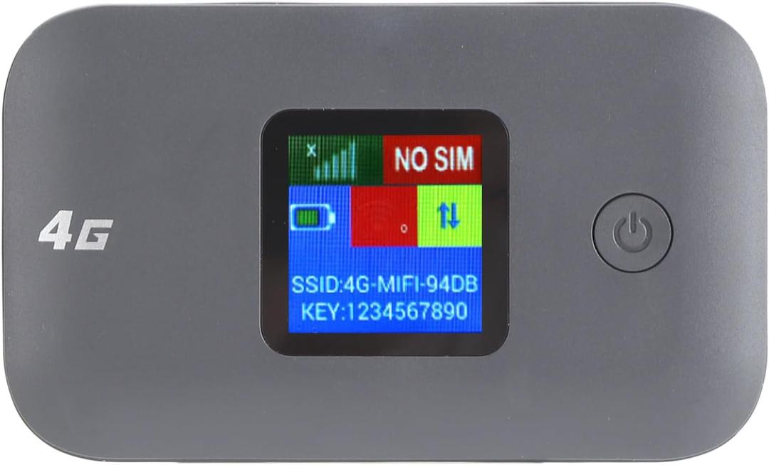 Mobile Hotspots, Portable Travel Routers Support 10 Users at The Same Time, 3000mAh Large Battery, Pocket 4G Device for Secure Internet at Home Or Everywhere You