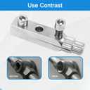 3 x Premium Easy-Out Stripped Screw Extractor Set High-Quality Carbon Steel Tool Set, Suitable for 1/2" to 1" Damaged Screws, Broken Water Pipes and Bolts, an All-in-One Removal Tool Set