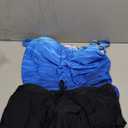 Aqua Eve Two Piece Women's Tankini Swimsuits Blouson Swim Tank Top with Shorts Modest Bathing Suits (Medium, Blue Gradient)