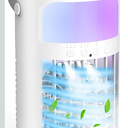 Portable Air Conditioner, 2025 Upgraded 4-IN-1 Ultra-Quiet Design Portable AC Unit with 2 Cool Mist & Speeds1500ml Remote Control Air Conditioner Evaporative for Home,Office,Bedroom, Camping