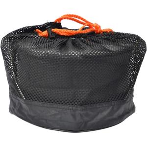 POPETPOP Camping Non-Stick Pot Portable Folding Cooking Utensil for Outdoor Cooking Lightweight Aluminum Camping Cookware for Hiking Picnics and Fishing 1-Person Capacity