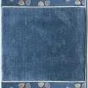 Popular Bath Capri, Bath Rug, Slate Blue
