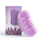 Scalp Massager and Shampoo Shower Brush, Detangling Hair Brush, Scalp Care Hair Brush Wet & Dry detangler for Men and Womenfor Straight/Curly/Thick/Long/Wavy/Damaged Hair, Purple
