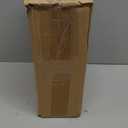 Set of 2 Square Glass Carafe, 1 Liter Clear Glass Pitcher with Lid, Beverage Serveware Carafe for Mimosa Bar, Coffee, Juice, Cold Water, Milk, Lemonade, Iced Tea