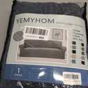 YEMYHOM Couch Cover Latest Jacquard Design High Stretch Extra Large Sofa Covers Pet Dog Cat Proof Oversized Slipcover Non Slip Magic Elastic Furniture Protector (XL Sofa, Dark Gray)